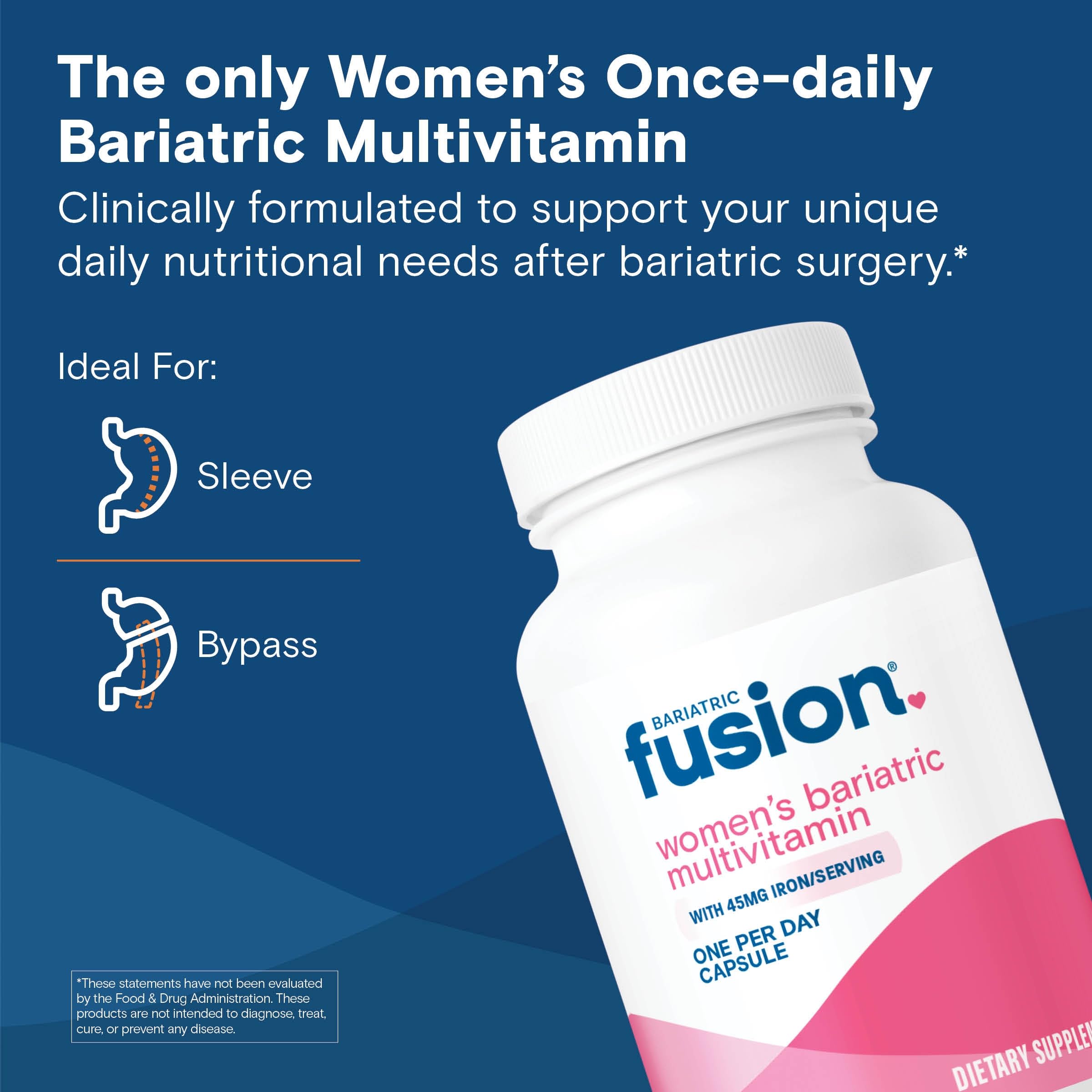 Bariatric Fusion Bariatric Multivitamin with Iron for Women, 90 Count — Amazon image 4