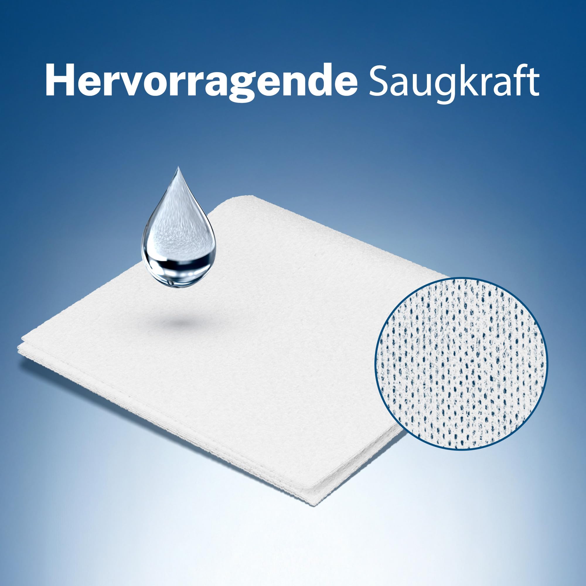 sterile Kompressen 10x10 cm 400 Stück | Vlieskompressen für Wundauflagen & Wundverband | Saugstark & fusselfrei für die Wundversorgung