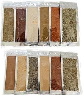 Organic Spice and Seasoning Basic Starter Set includes 12 Organic Spices...