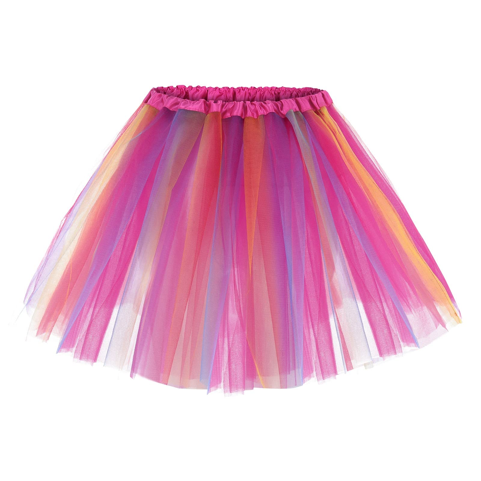 Jupe Tutu En Tulle Femme - Style Rétro Années 80, Pour Danse, Fête, Carnaval