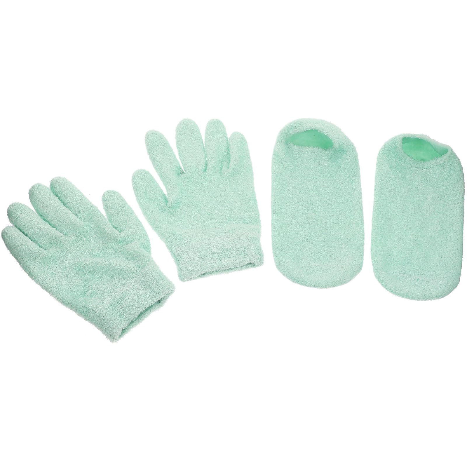 Gatuida 4 Juegos Guantes Hidratantes de Gel para Mujer, Suaves y