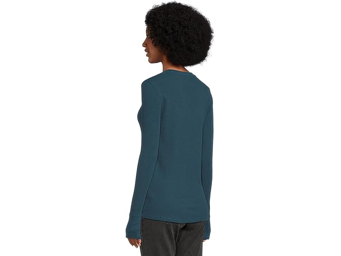 Long Sleeve With Thumbhole, Crewneck Tee - Image 1