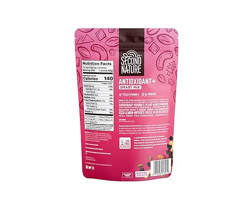 Vista 18 de Second Nature Super Omega Smart Snack Mix – Paquetes individuales de 4 onzas (paquete de 6) – Bocadillo certificado sin gluten, ideal