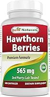 Vista 1 de Best Naturals Hawthorn Berry 565 mg 180 cápsulas (180 unidades (paquete de 1))