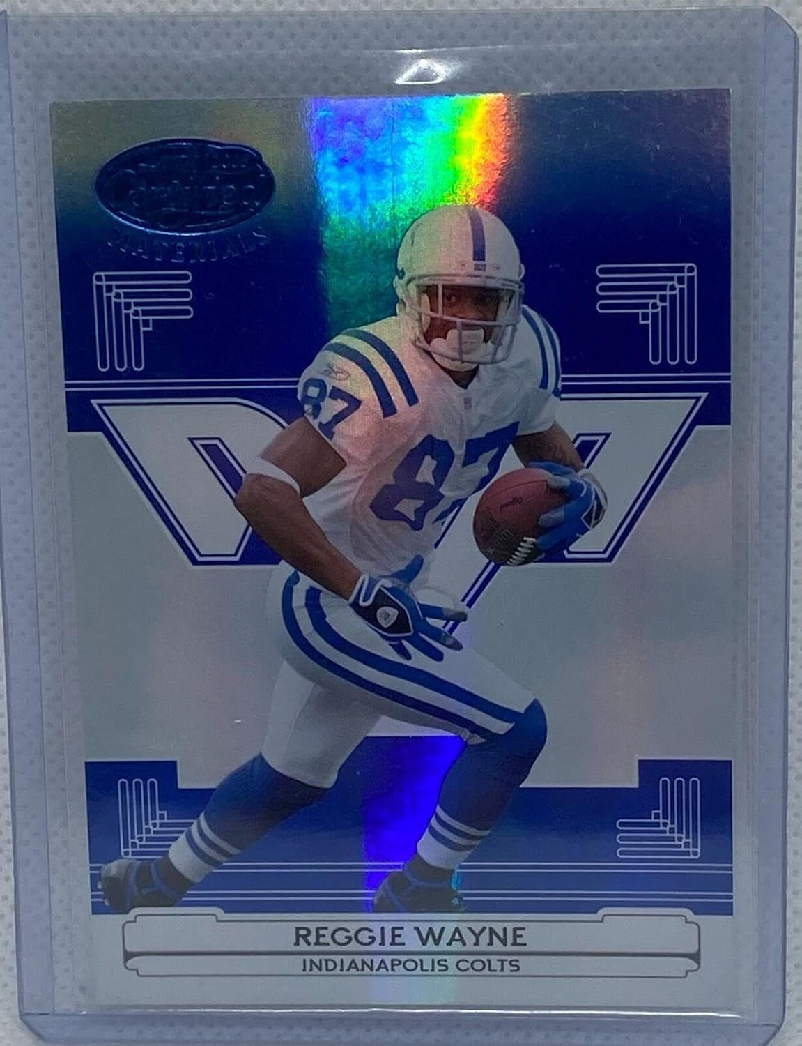 Reggie Wayne 2006 Donruss Playoff Leaf Certified Mirror #d 1/50 - Football Cards