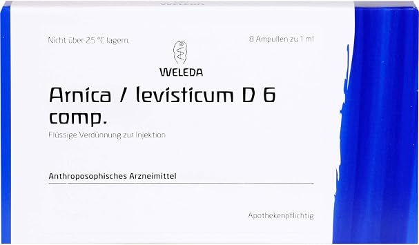 Arnica/Levisticum D6 Comp. Ampoules 8 x 1 ml