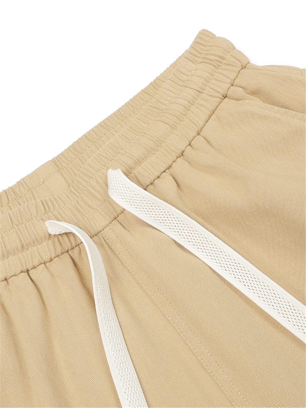 keusyoi Pantaloni della tuta dritti da uomo di primavera estate Streetwear Pantaloni larghi da jogging larghi in cotone Pantaloni casual da uomo Pantaloni larghi