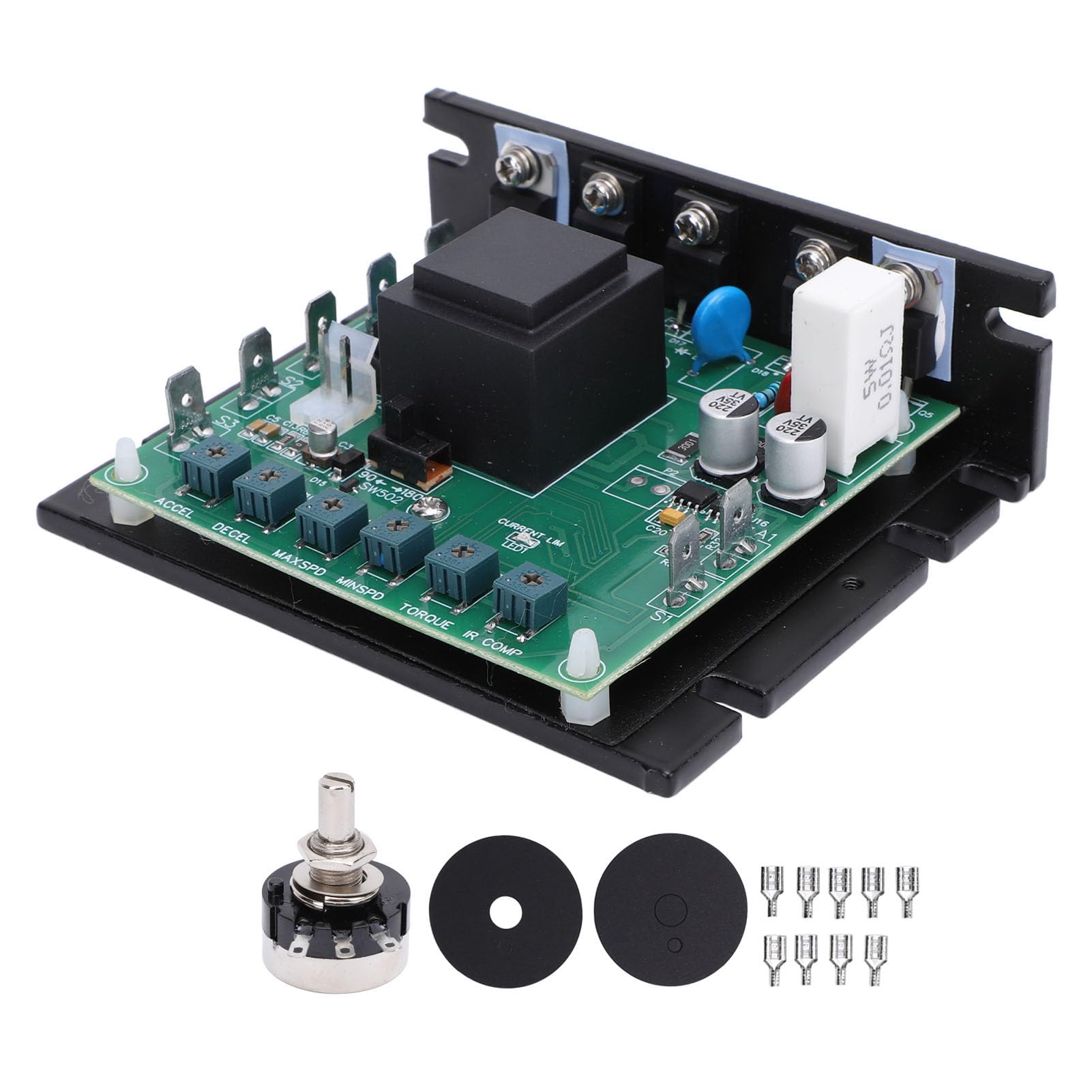 Regolatore di velocità Motore MM23001C per Ingresso CA 115/230 V - Modulo di Controllo velocità Variabile SCR Regolabile