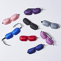 Vista 9 de Bucky Máscara de ojos sin presión 40 Blinks para viajes y sueño