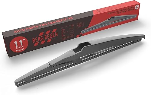 Repuesto de limpiaparabrisas trasero de 11 pulgadas para Jeep Grand Cherokee 2022-2014Kia Rio 2022-2012Soul 22-10 Sorento 15-10Chevy HHR