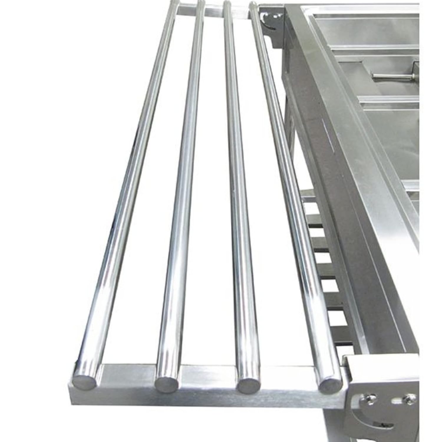 FSE EST-240/TH Tray Holder Slide Shelf for EST-240 Steam Table, Stainless Steel, 57-6/4' W x 9' D x 6' H