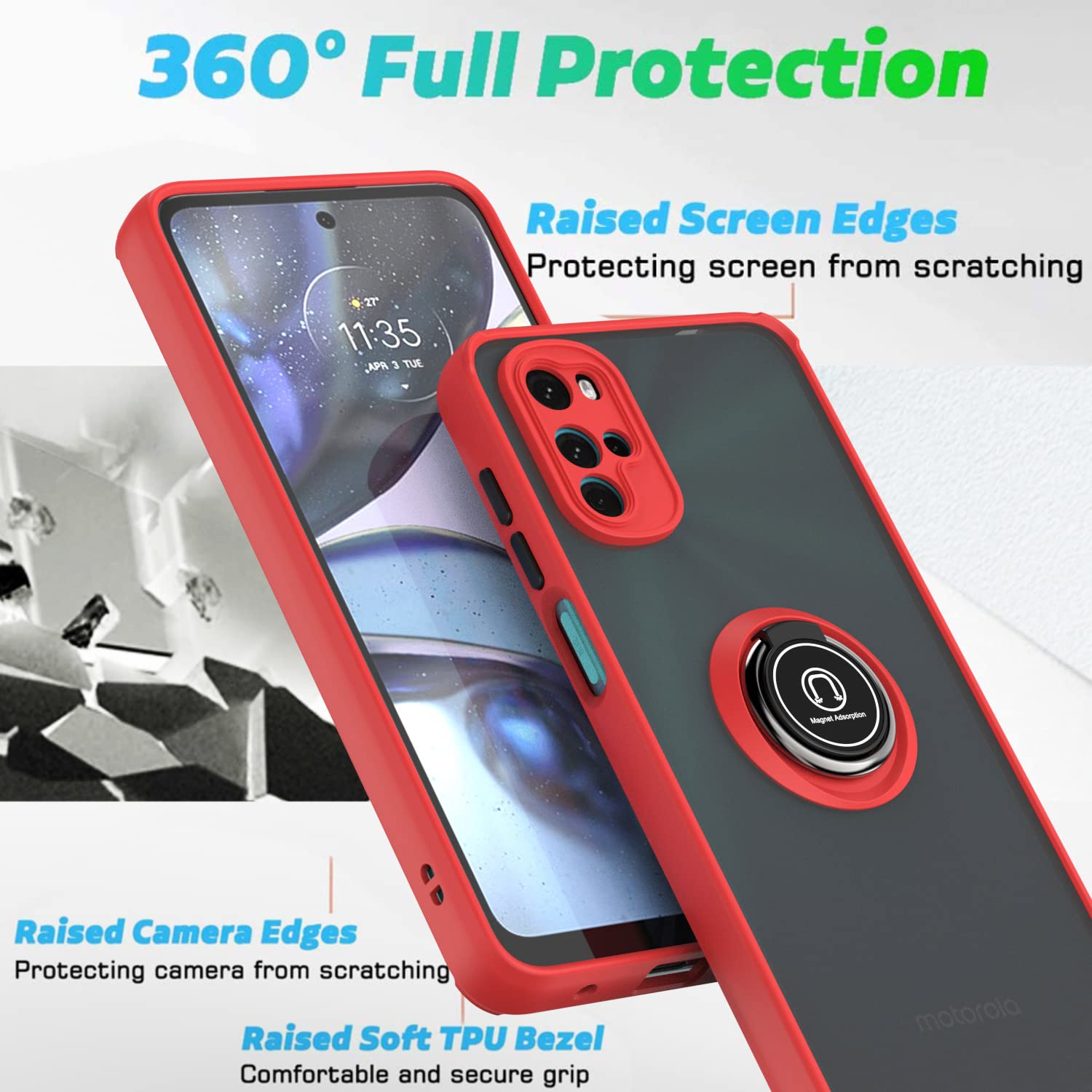 Custodia Per MOTOROLA MOTO G22 XT2831-3 / E32 / E32S Cover GEL slim tpu
