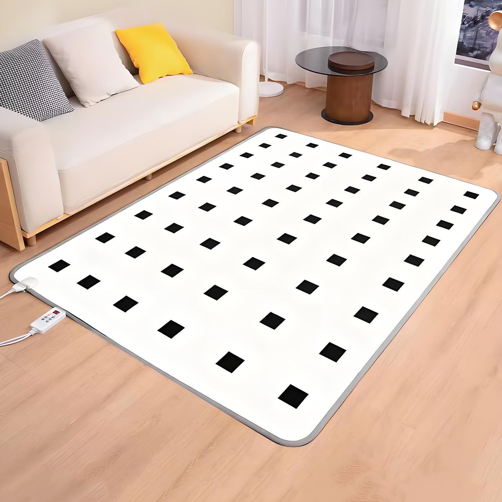 Tapis sol de maison chauffante à température réglable constante de 50x150cm