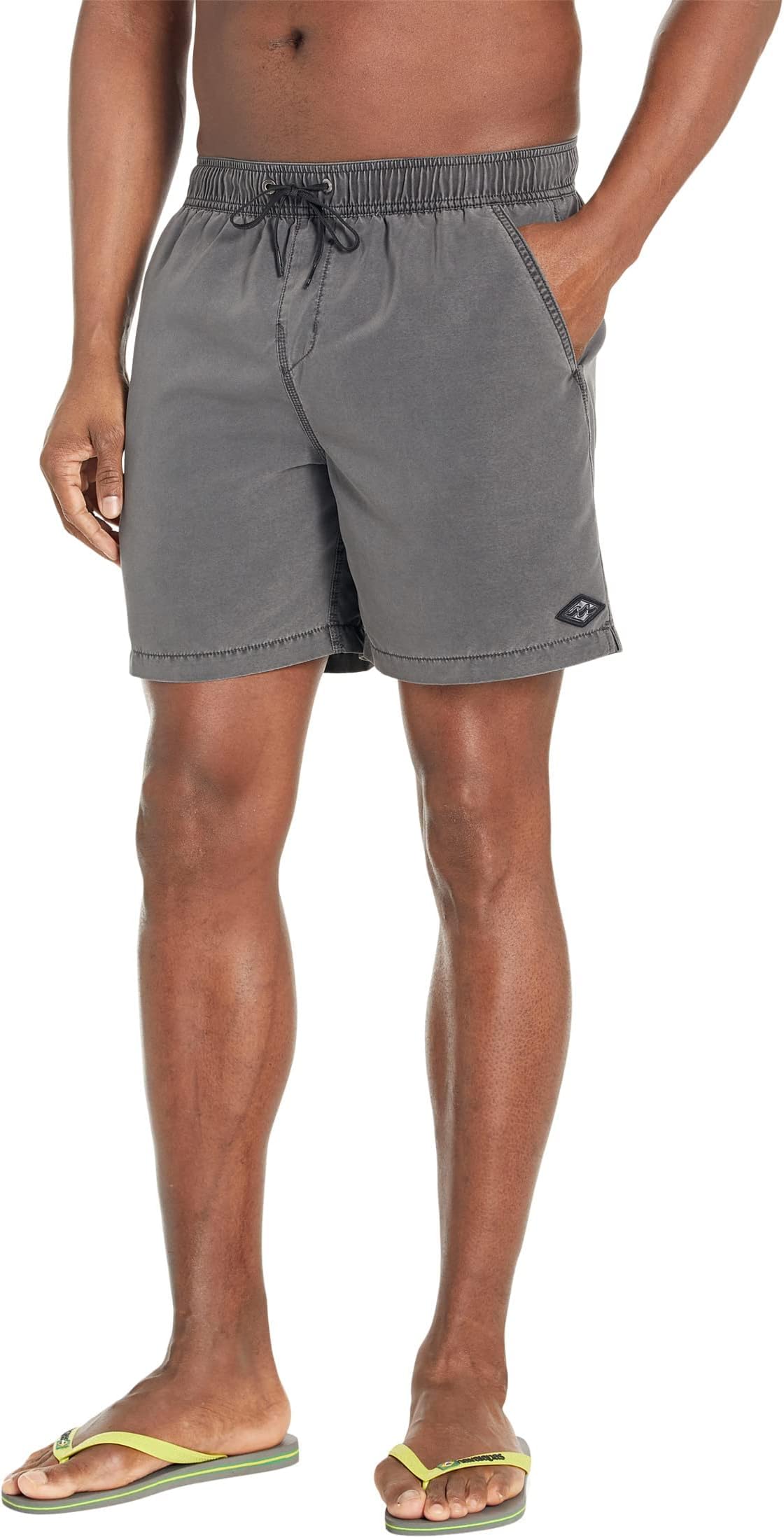 BillabongMen's Standard All Day Overdye Layback Elastic Waist Boardshort, 17 Inch Outseam