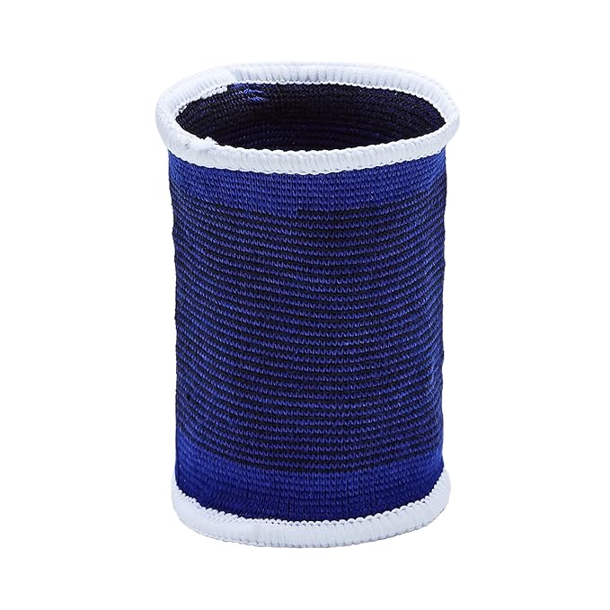 Amazon Basics Wrist Band cum Support, Blue at Rs. 69