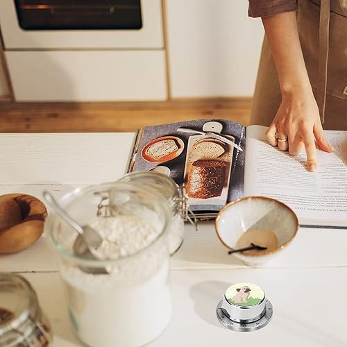 Miniatura 6 de Temporizador de cocina para perro, temporizador magnético, temporizador mecánico para horno de cocina casero