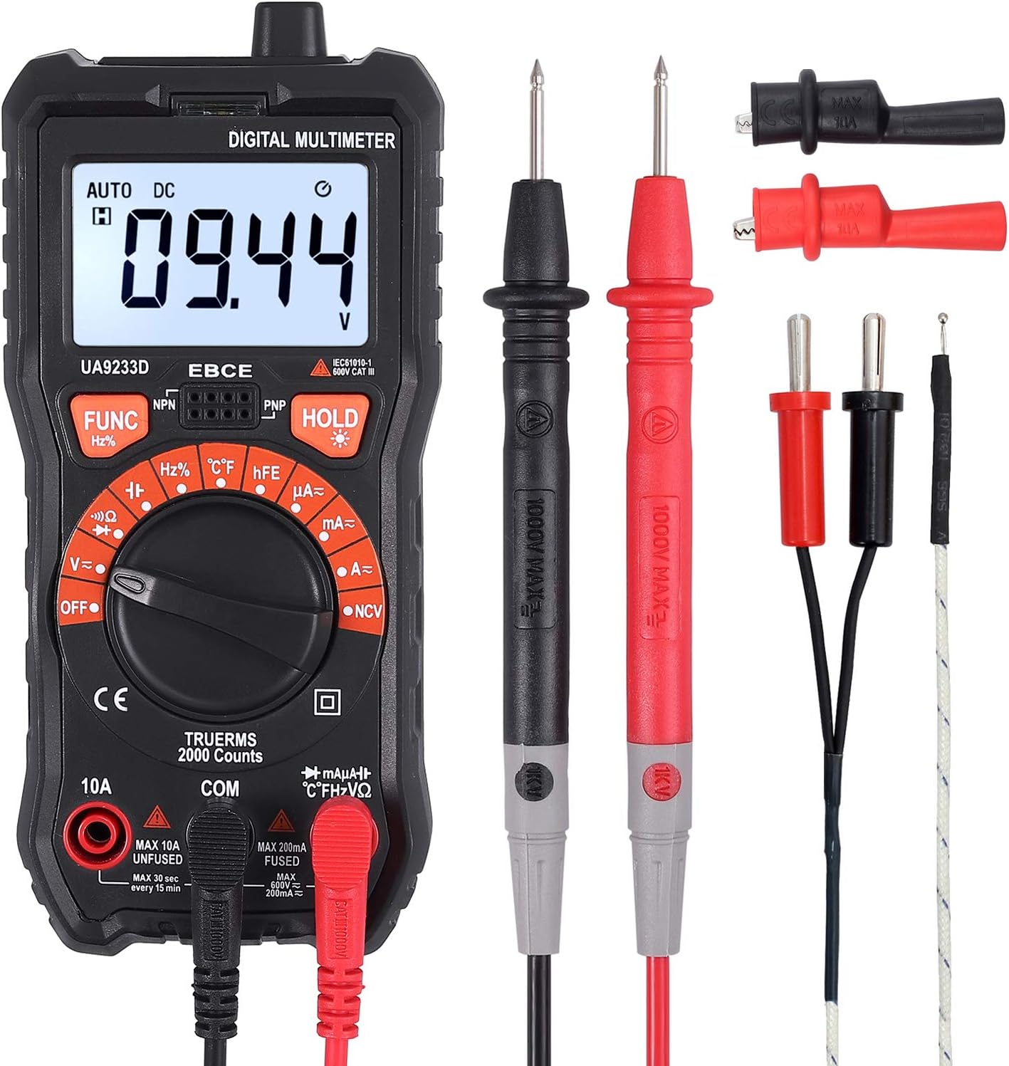 LiNKFOR Digital Multimeter 2000 Counts