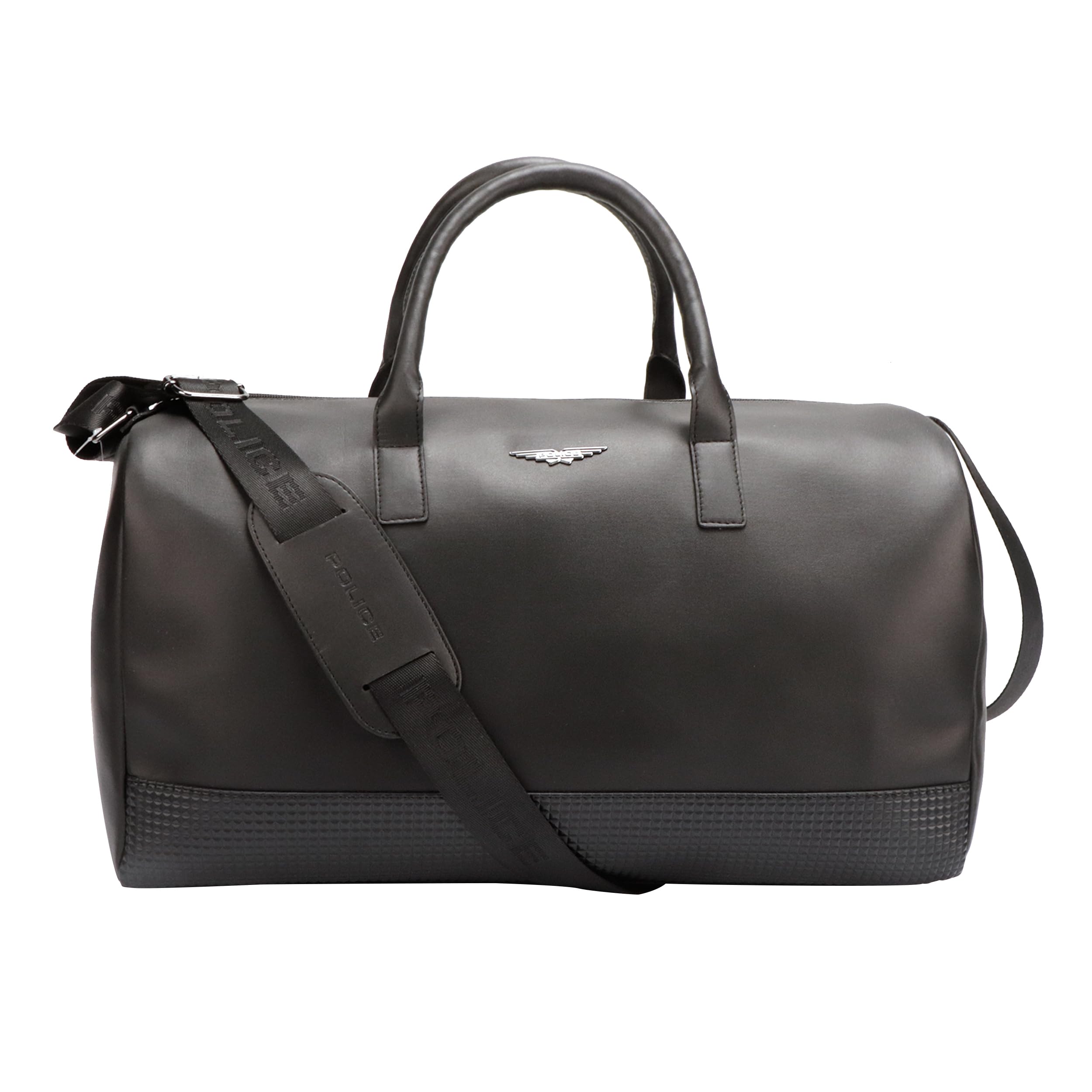 Polyester 44 Ltrs Duffle Bag with Zip Closure and Shoe Compartment | Stylish & Spacious Weekender Travel Bag | Duffle Bag for Gym Sports Training - Black-image-41