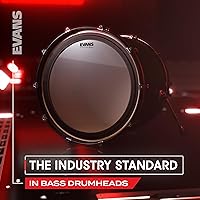 Vista 5 de Evans UV EMAD Bass Drumhead, 24 pulgadas
