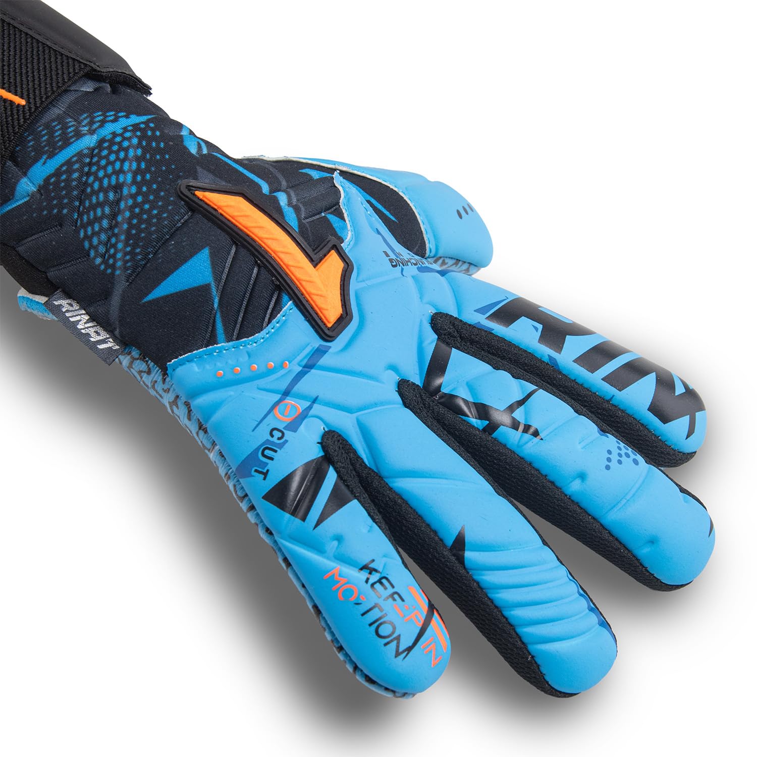Rinat Guantes de Portero Kratos SGR Adulto, Azul, Talla 10
