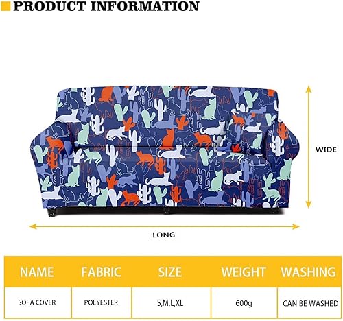 Miniatura 2 de ZOUTAIRONG Fundas elásticas para sofá con estampado de ramas de camuflaje 3D para sofá, funda para muebles de un solo cojín, decoración del hogar u