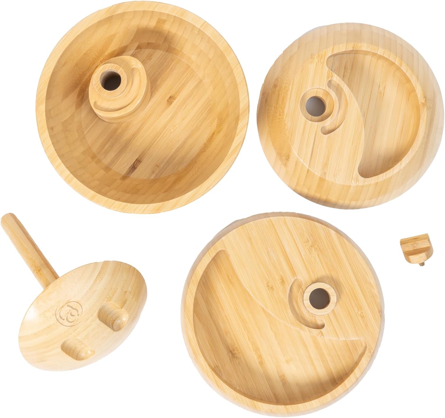 Tappas® 3-Tier Bamboo Charcuterie Board – Unique Spiraling Serving Tray for Snacks, Fruit & Cheese – Handmade Eco-Friendly Gift for Entertaining - Image 4