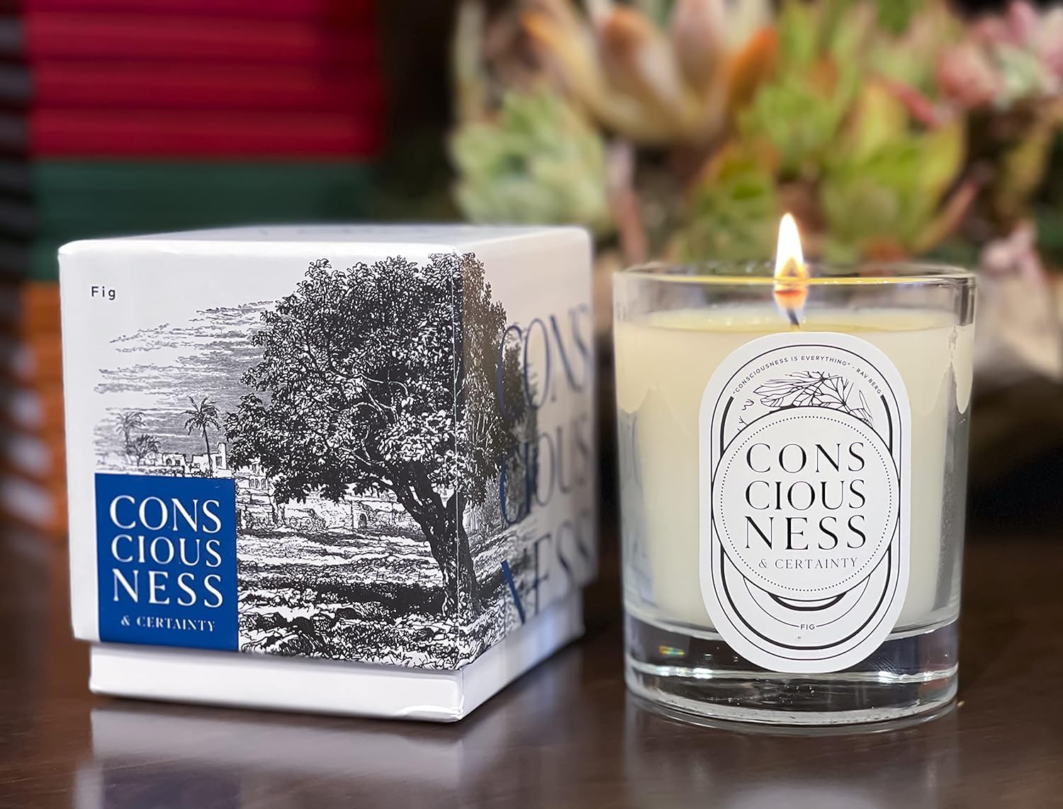 The Kabbalah Centre Soy Scented Candle (Fig)