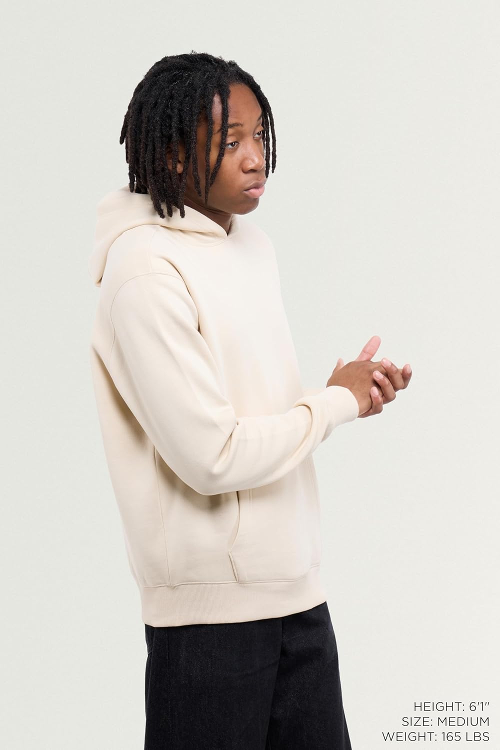 X RAY Men's Fleece Pullover Hoodie, Soft Mid-Weight Long Sleeve Mens Sweatshirt with Pocket for Fall and Winter - Image 3