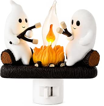 Ghost Campfire Plug-In Night Light