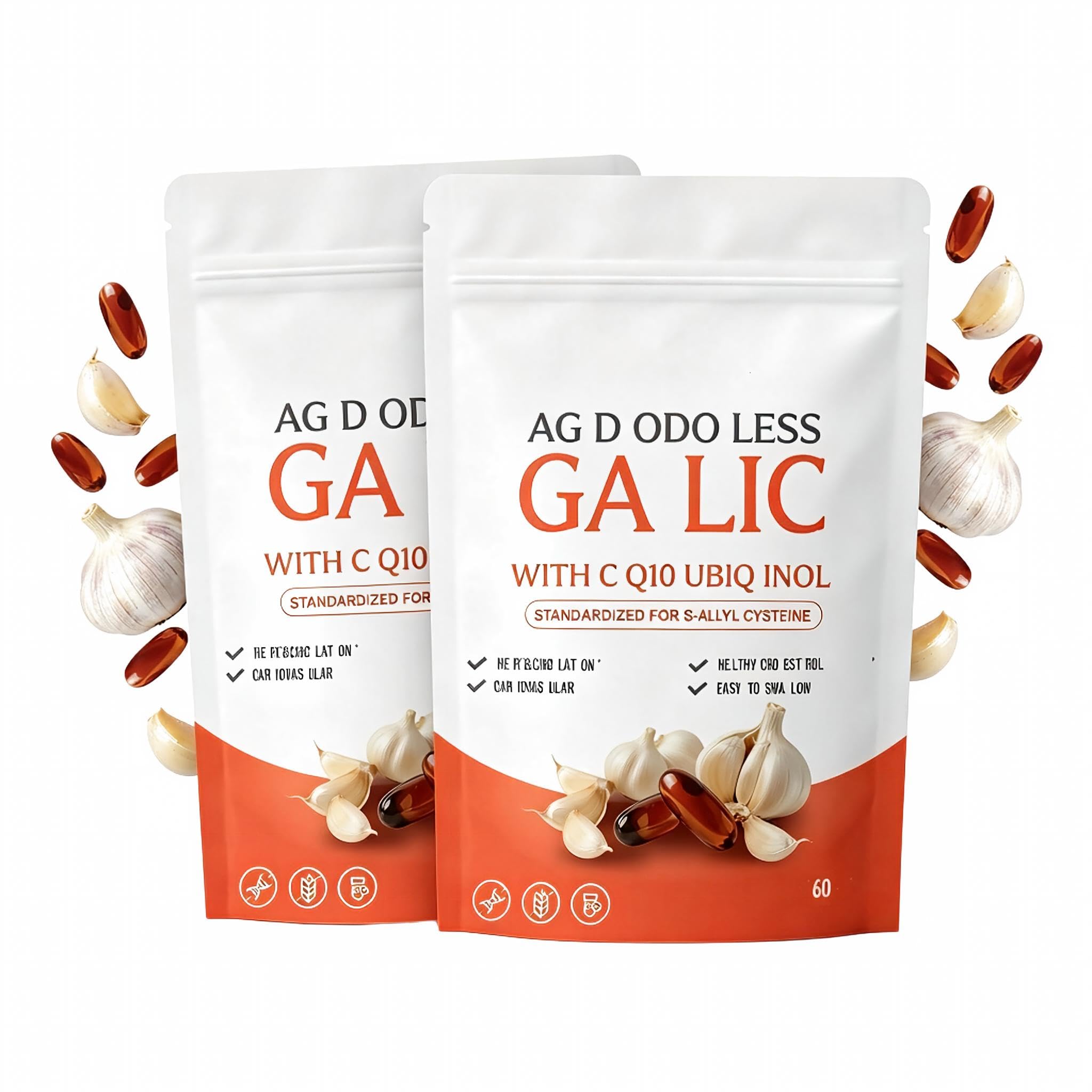Gereifter Knoblauch 600 mg Vitamin K2, 60 Stück