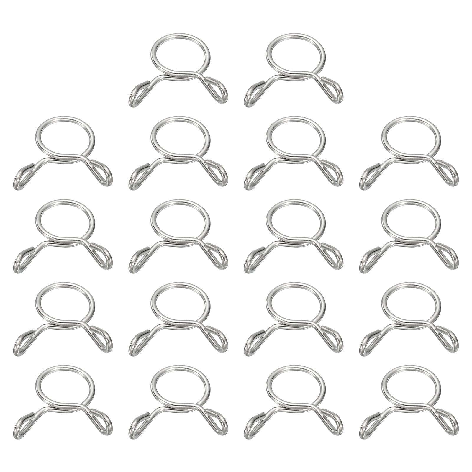 Clips de manguera para evitar fugas de gasolina en motos y ATV con abrazaderas uxcell 8mm