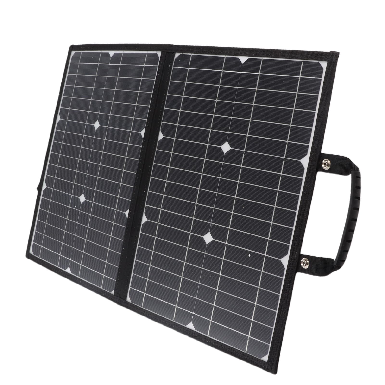 Pannello Solare Pieghevole 60 W Output 18 V CC Porta USB A TIPO C Pannello Monocristallino Portatile per Tablet Cella Tablet da Campeggio Esterno