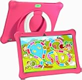 SGIN Tablet 10.1 Inch Laptop 2GB RAM 32GB, Parental Control APP, Dual Camera, WiFi, Educational Games, iWawa Pre Installed (Pink)