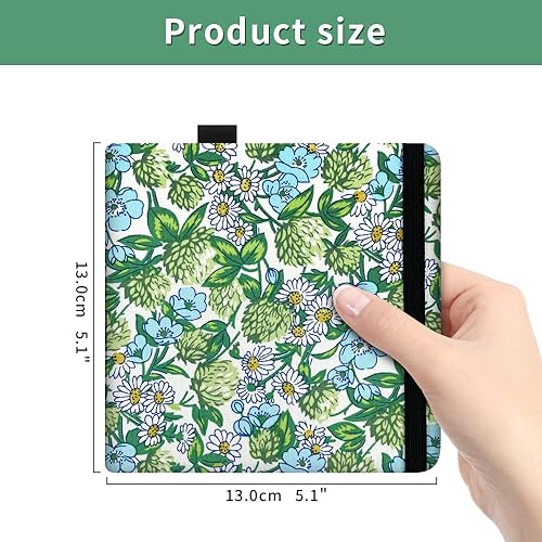 Miniatura 2 de Cuadernos de bocetos de acuarela 5x5 prácticos portátiles hechos a mano de tela con tapa dura, encuadernación cosida para viajes, papel de acuarela