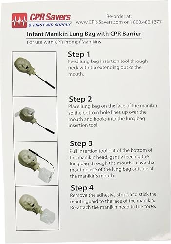 Miniatura 2 de Bolsas de pulmón para protección facial infantil, paquete de 10