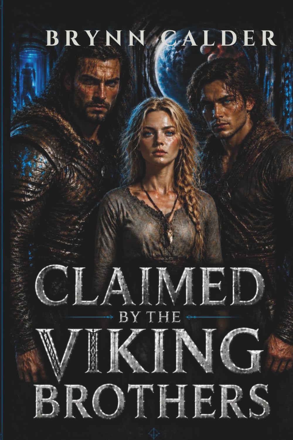 Claimed by the Viking Brothers: A Dark Sci-Fi Romance (Captives of the Viking Warlords)
