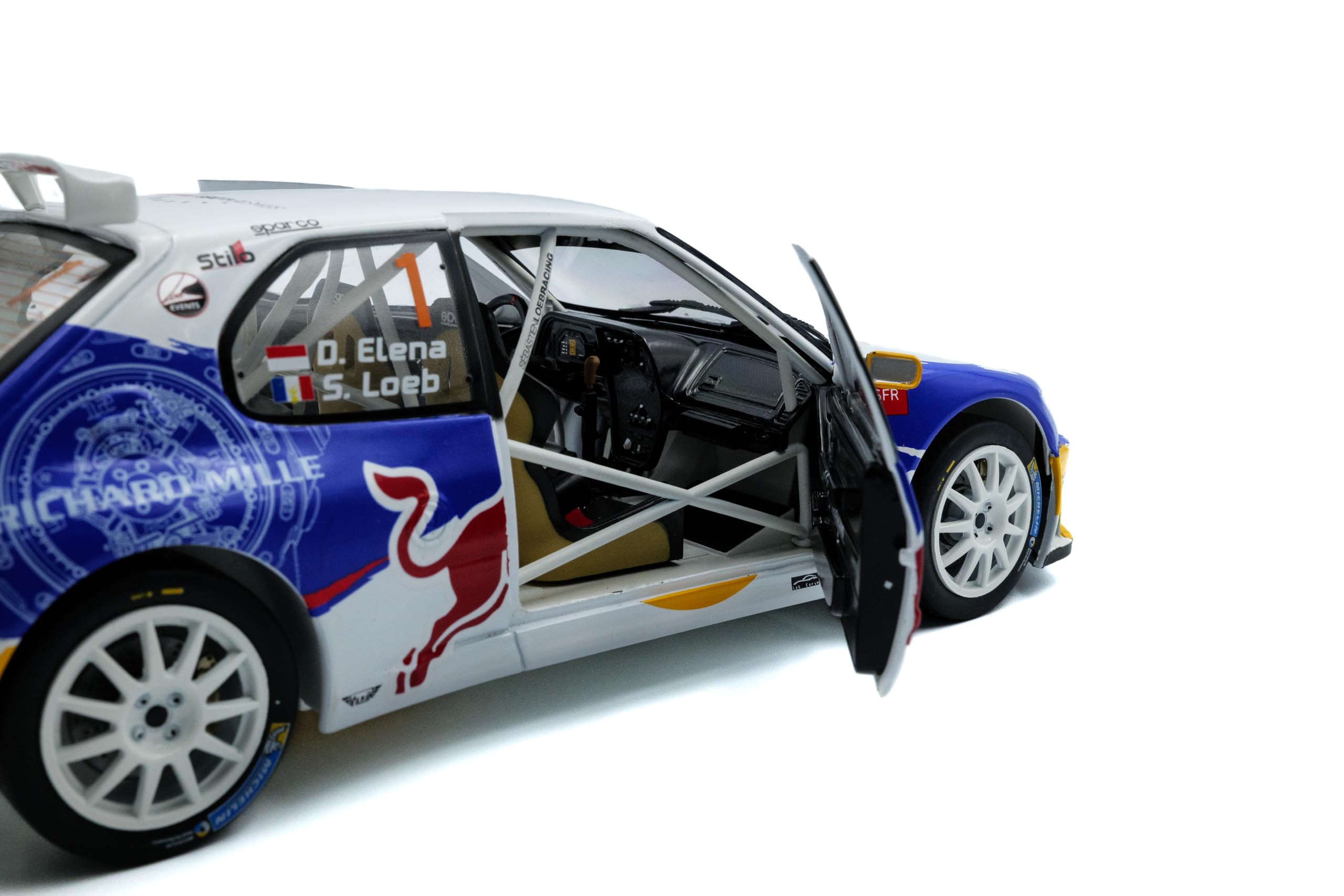 1:18 Peugeot 306 Maxi White #1 Rally du VAR 2017