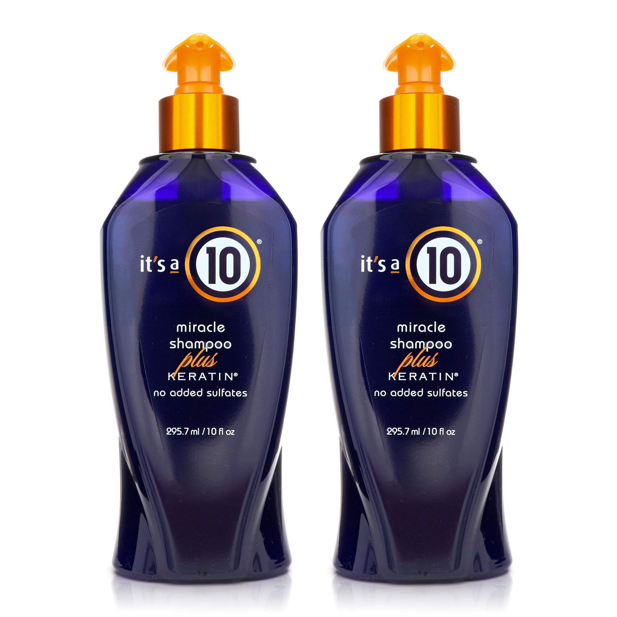 Bundle-2 Items : it's a 10 Miracle Shampoo plus Keratin, 10 Oz (Pack of 2)