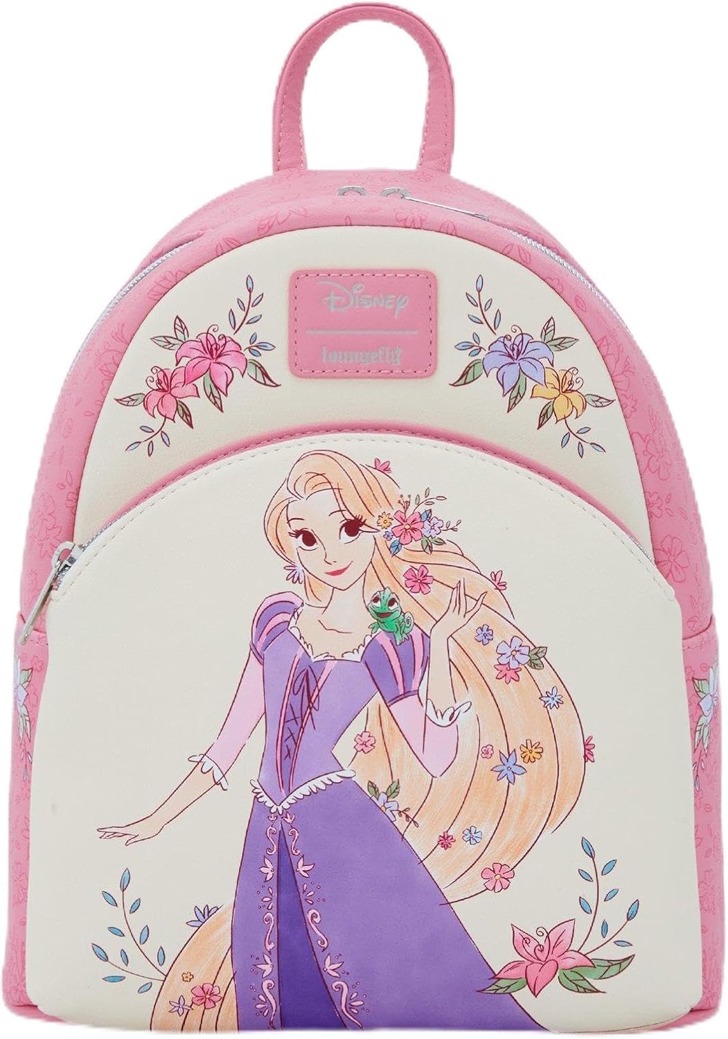 Loungefly Disney Tangled Rapunzel Flowers Mini Backpack MAUVE ROSE NONE