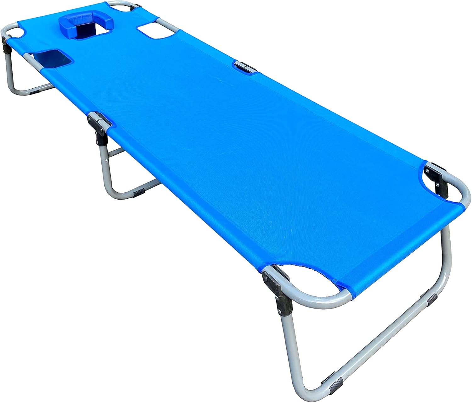 padded camping cot