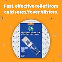 Vista 2 de Wellness Basics Docosanol Cream 10% Cold Sore Treatment Shortens Healing Time 0.07 oz - Pump