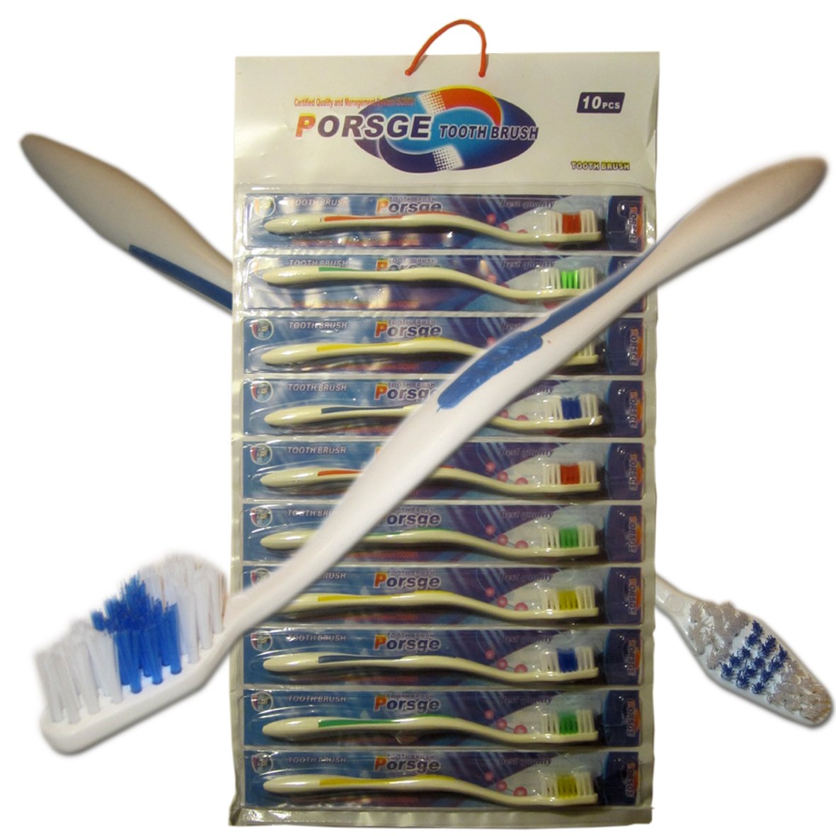 500 Toothbrushes Wholesale Lot Standard Classic Medium Soft Toothbrush by MegaDeal
