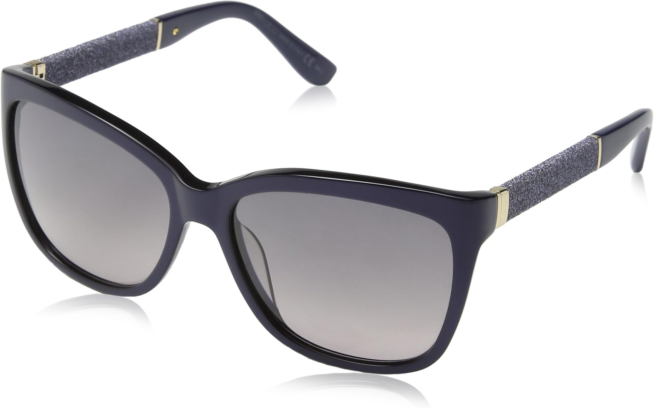Jimmy Choo Women's Cora/S EU Sunglasses, Bluee Gltt Bl, 56