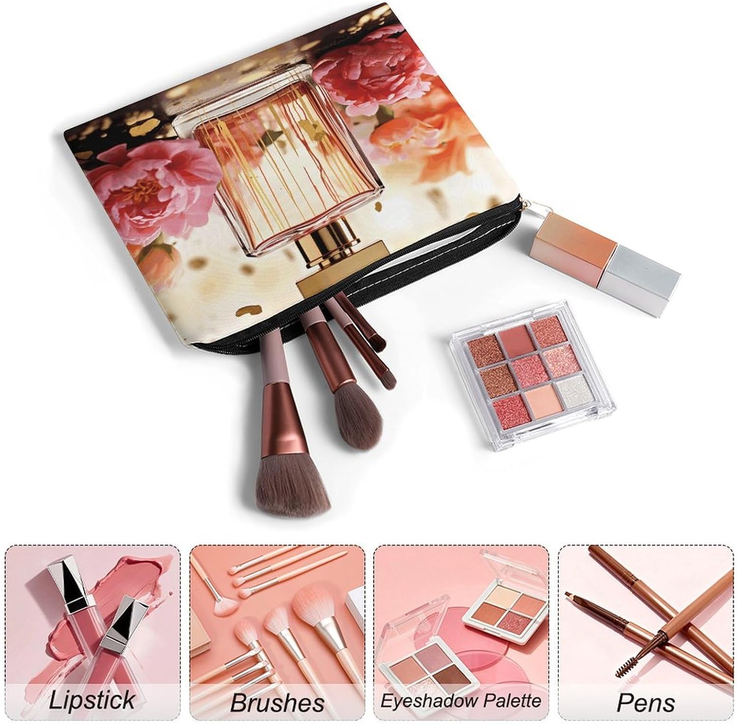 Fashion Perfume Makeup Bag Toiletry Bag Cosmetic Bag image 3