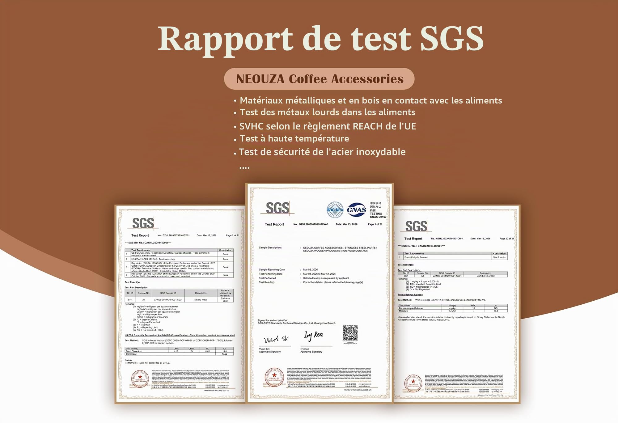 NEOUZA 51mm 2 Eears Espresso Bottomless Portafilter pour Delonghi Stilosa Icona ECP31.21 ECP33.21 ECP35.31 ECP36.31, acier inoxydable 304 avec panier non pressurisé