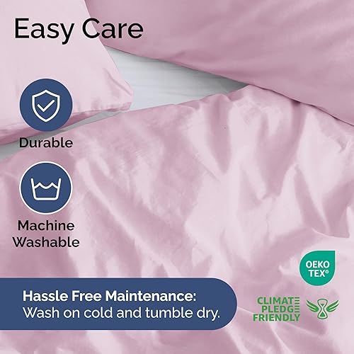 Miniatura 83 de Juego de funda de edredón tamaño King – Funda de edredón extra suave tamaño King de 104 x 90 pulgadas con 2 fundas de almohada – Lujo de hotel, 01