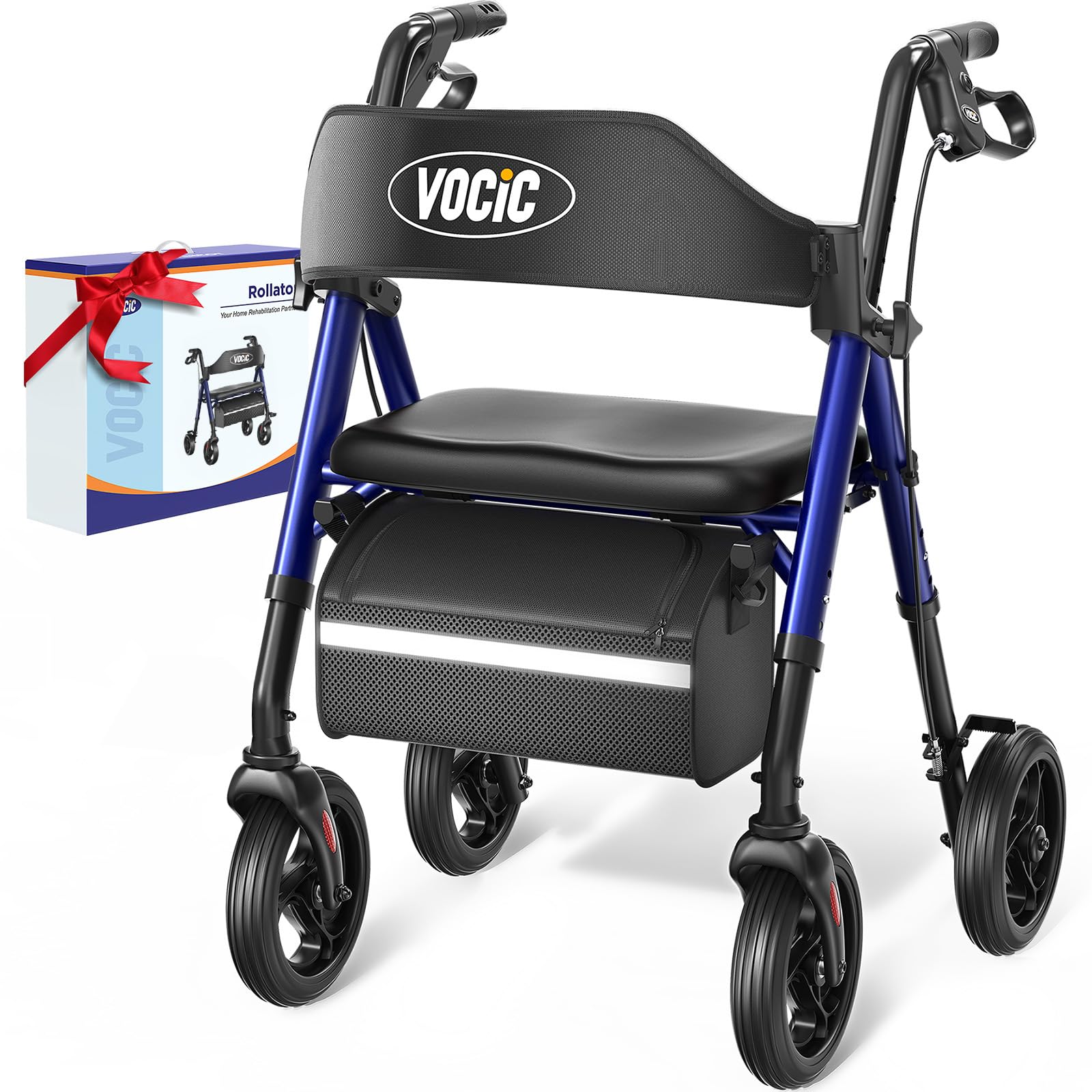 洋楽 Wale 2LP Attention Deficit Walkers for Seniors, Z21 Rollator Walker with Seat Supports 350lb