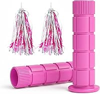 Vista 8 de SAPLIZE Bike Handlebar Grips, for Kids Girls Boys Bikes, Balance Bikes, Road Bikes and Sctoors, Length 4.9", Soft and Comfortable