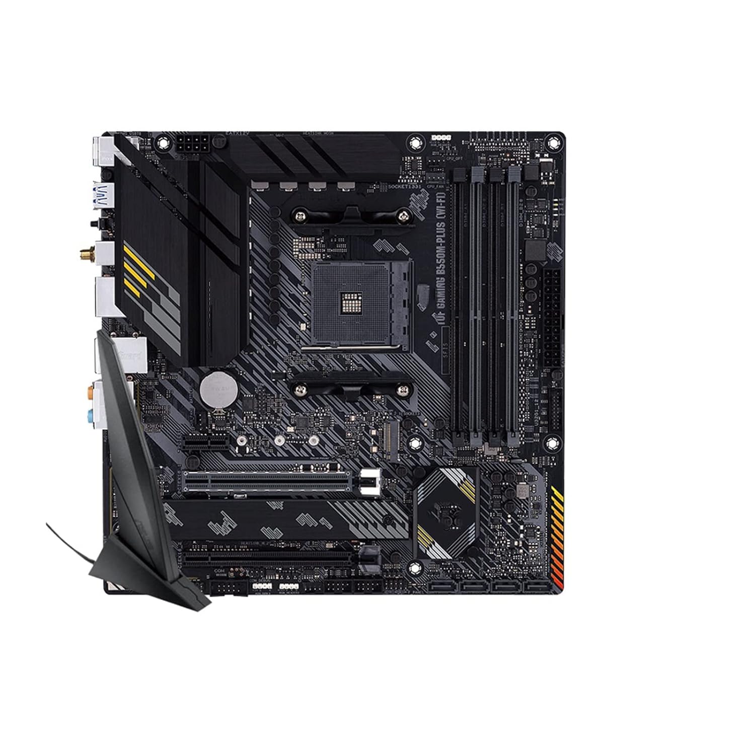 DISPRA Motherboard Gaming Fit for ASUS TUF Gaming B550M-PLUS WI-FI Motherboard DDR4 Support AM4 Ryzen Desktop CPU, DISPRA9524