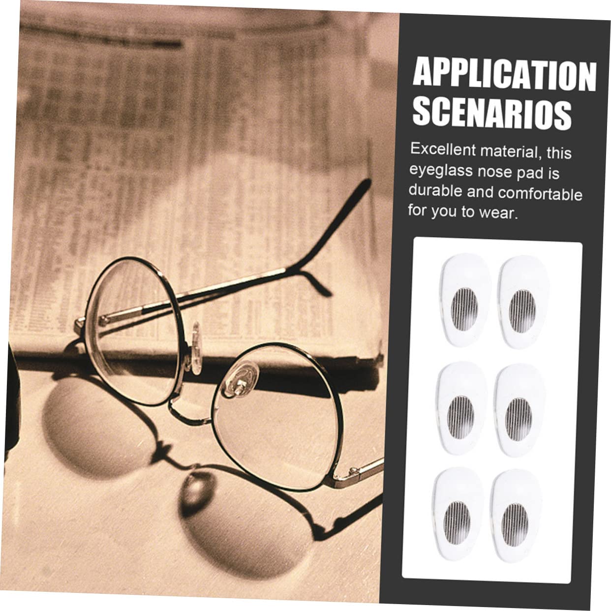 60 Pares Almohadillas Para La Nariz Gafas Nariz Almohadillas Nasales De Espuma Suave Almohadillas Nasales Antideslizantes A3 Marco De Los Lentes Gafas De Sol Núcleo De Cobre